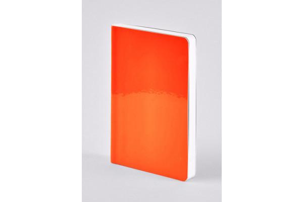 Nuuna NUUNA Notizbuch Candy A6 50046 Neon Orange,Punkte,176 S.  