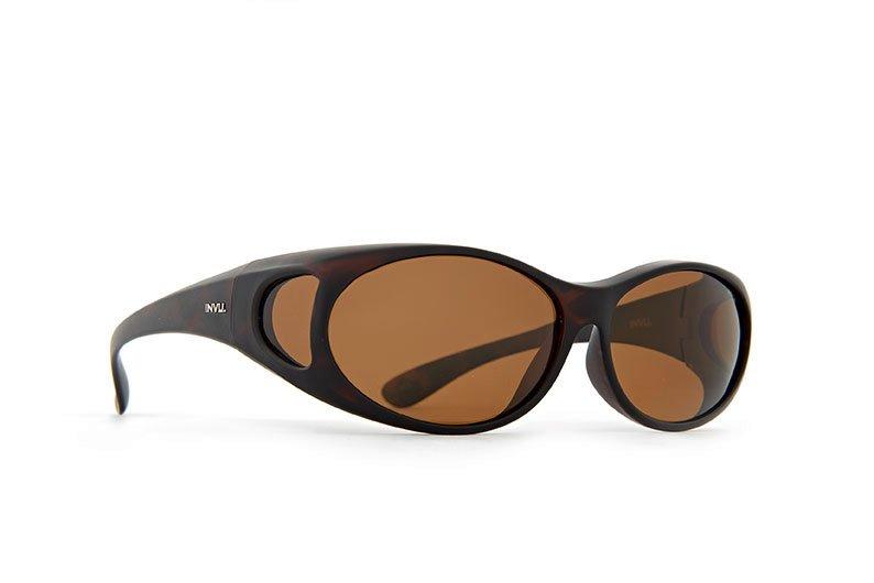 Image of Transcender Polarisierte Überbrille Mit Etui Herren Erdbraun ONE SIZE