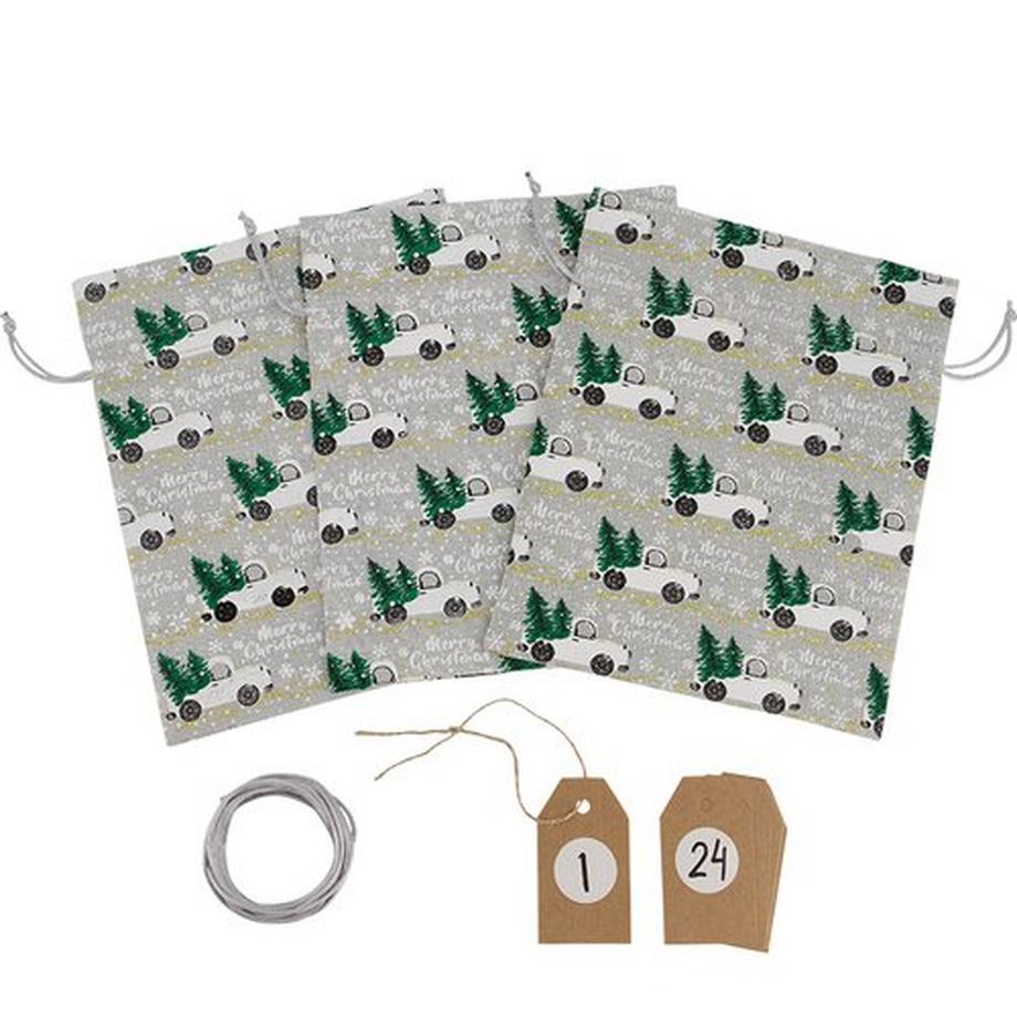 Geschenkidee Calendrier de l'avent à remplir DIY - Driving Home (23.5x19.5cm)  