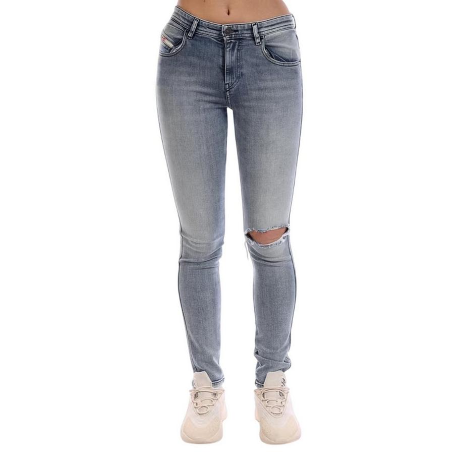 DIESEL Jeans Dritto con Lavaggio Acido  