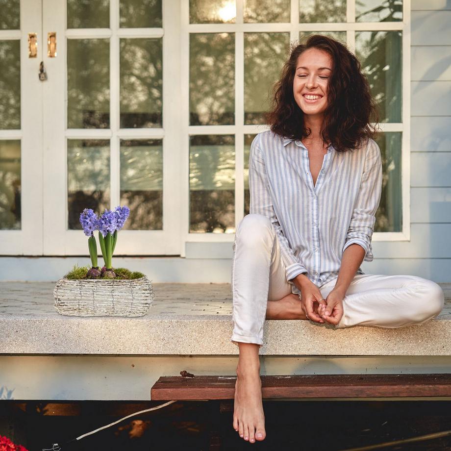 B2X Vaso da fiori curvo - set da 2  