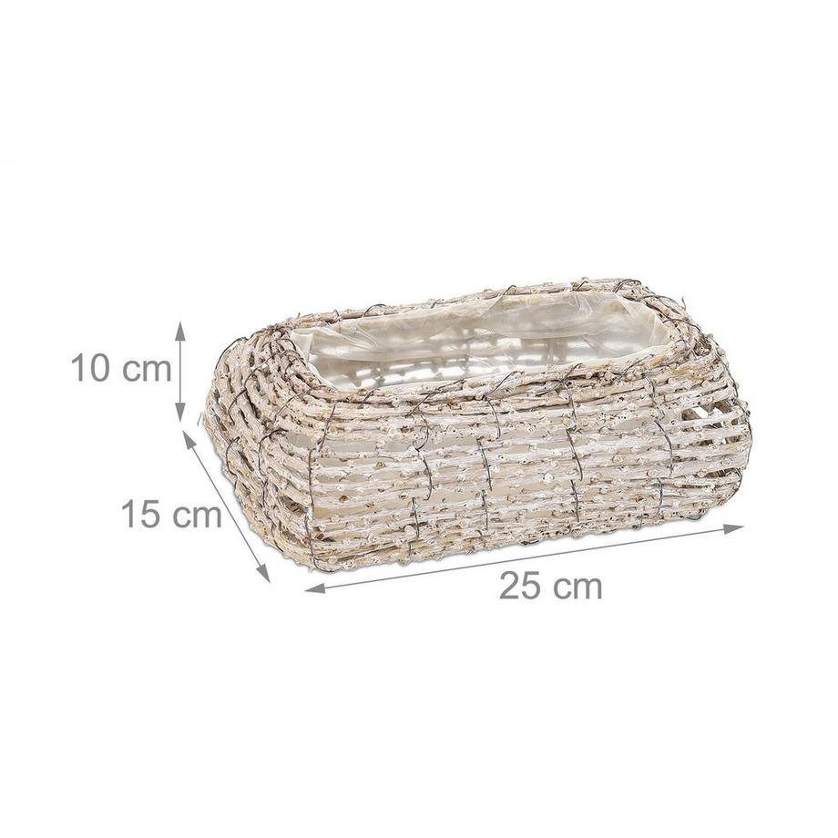 B2X Vaso da fiori curvo - set da 2  