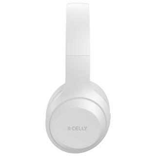 Celly  Wavebeat Wireless-Kopfhörer Over-Ear Weiß 