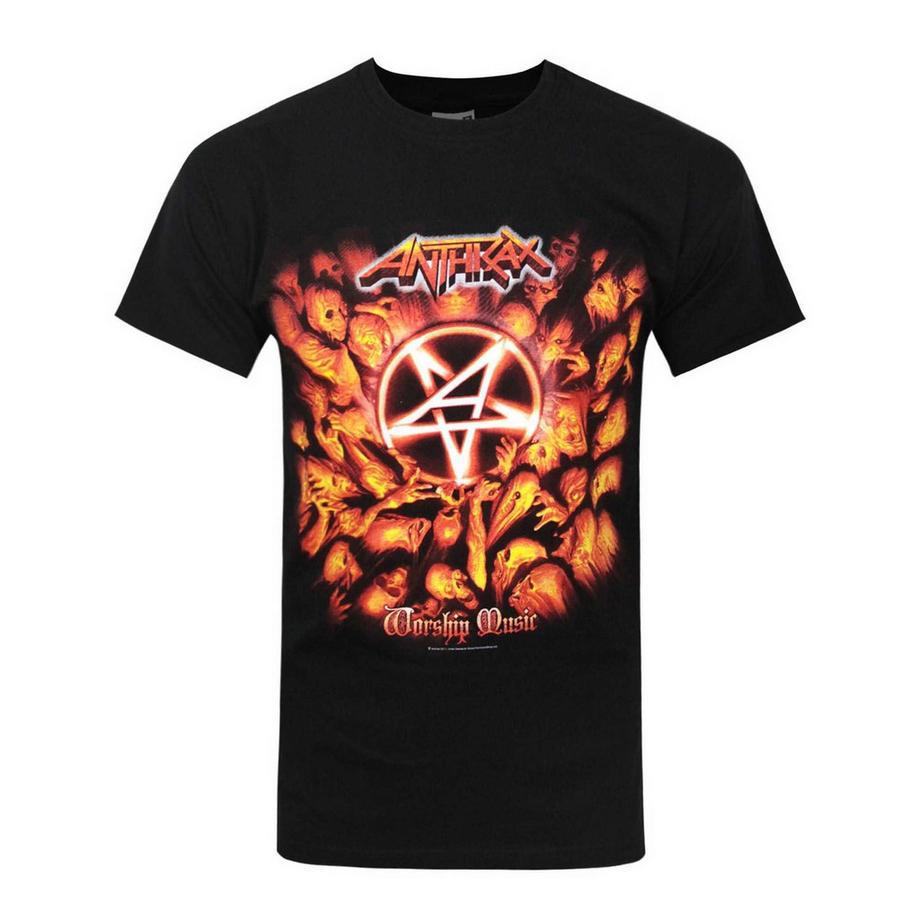 Anthrax Worship T-Shirt Manches Courtes Worship Music  