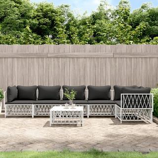 VidaXL Garten lounge set stahl  