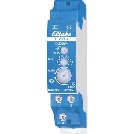 Eltako  Minuteur pour cage d’escaliers 1 contact NO non équipotentiel 16A/250V AC 