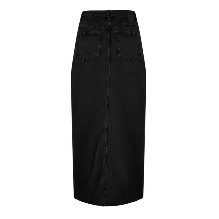 PIECES Jupe Droite en Denim  