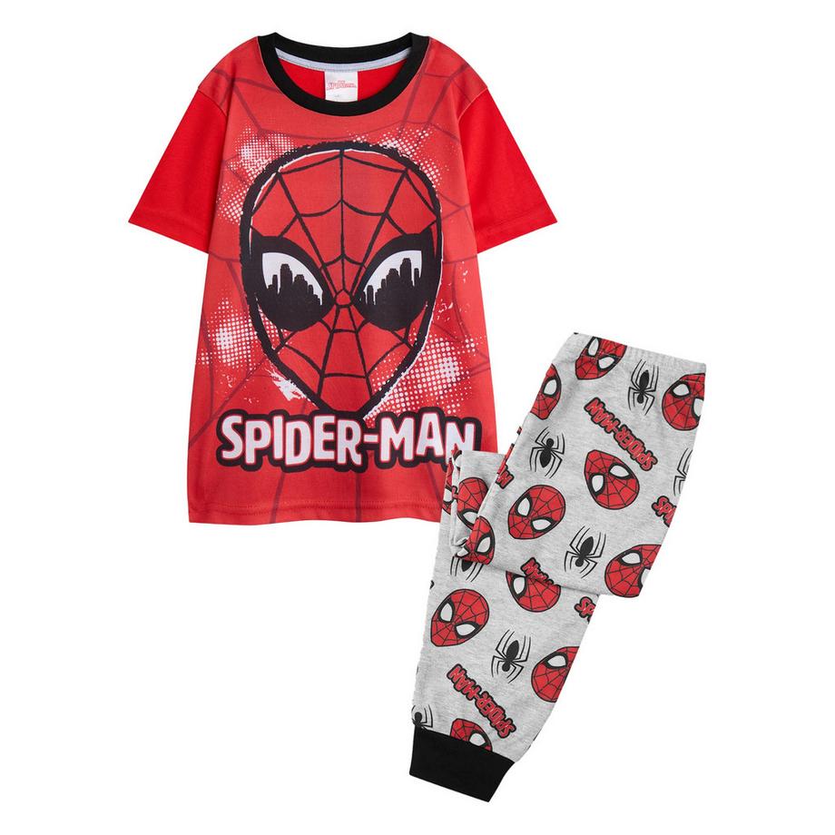 Spider-Man  Schlafanzug mit langer Hose  kurzärmlig 