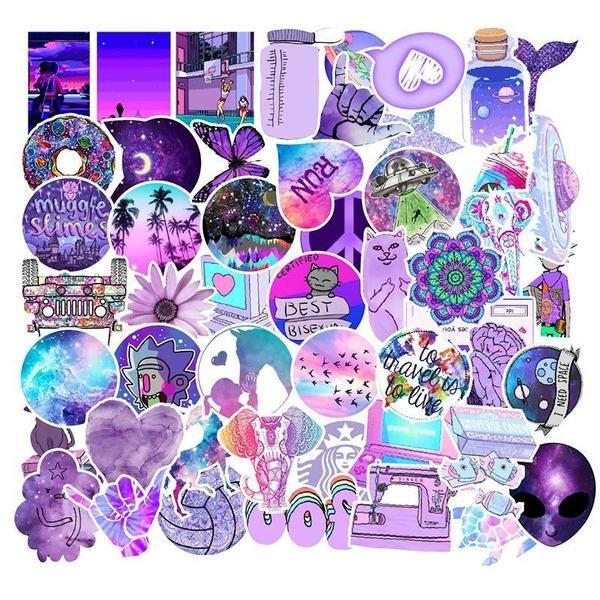 Gameloot Aufkleberpaket - Purple Mix 2  
