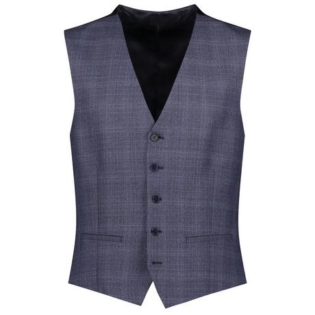 TED BAKER Gilet Carreaux Coupe Slim  