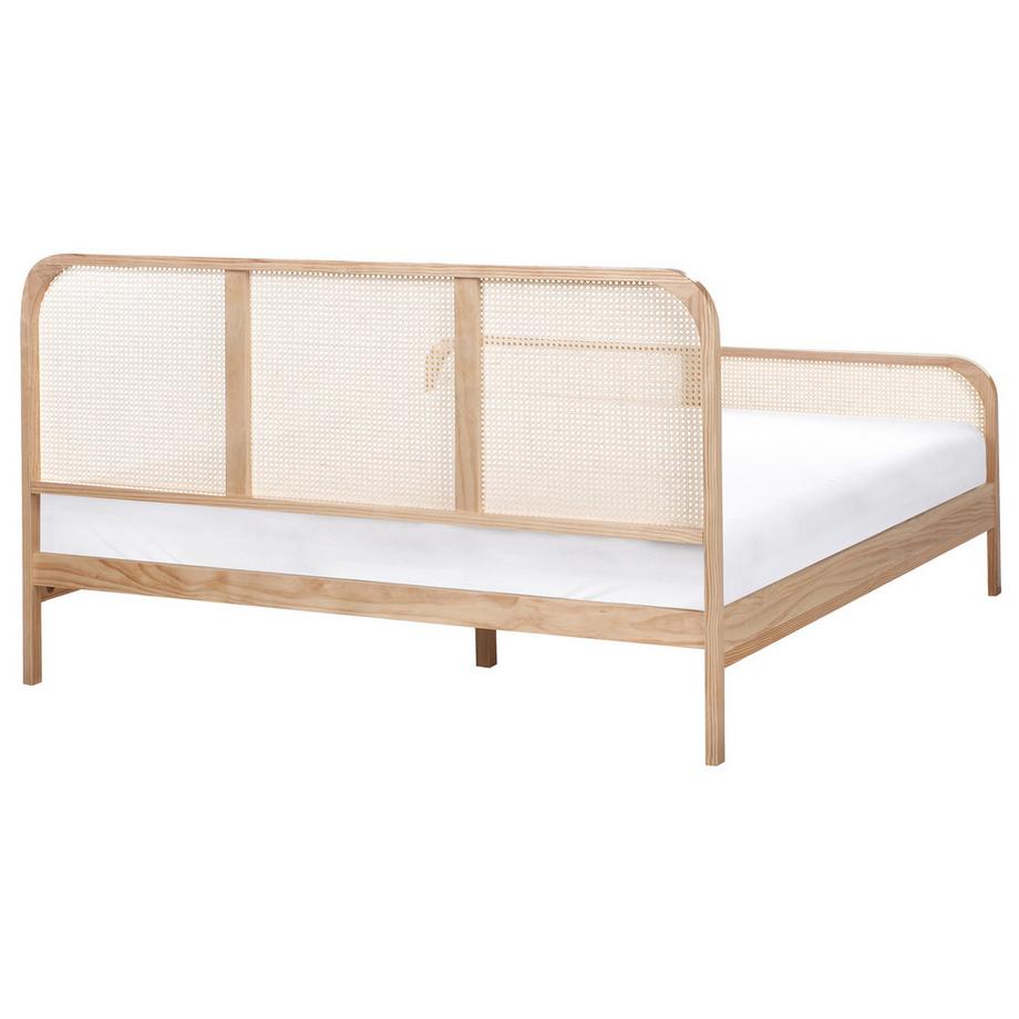 Beliani Letto en Legno di pino  GONFARON  