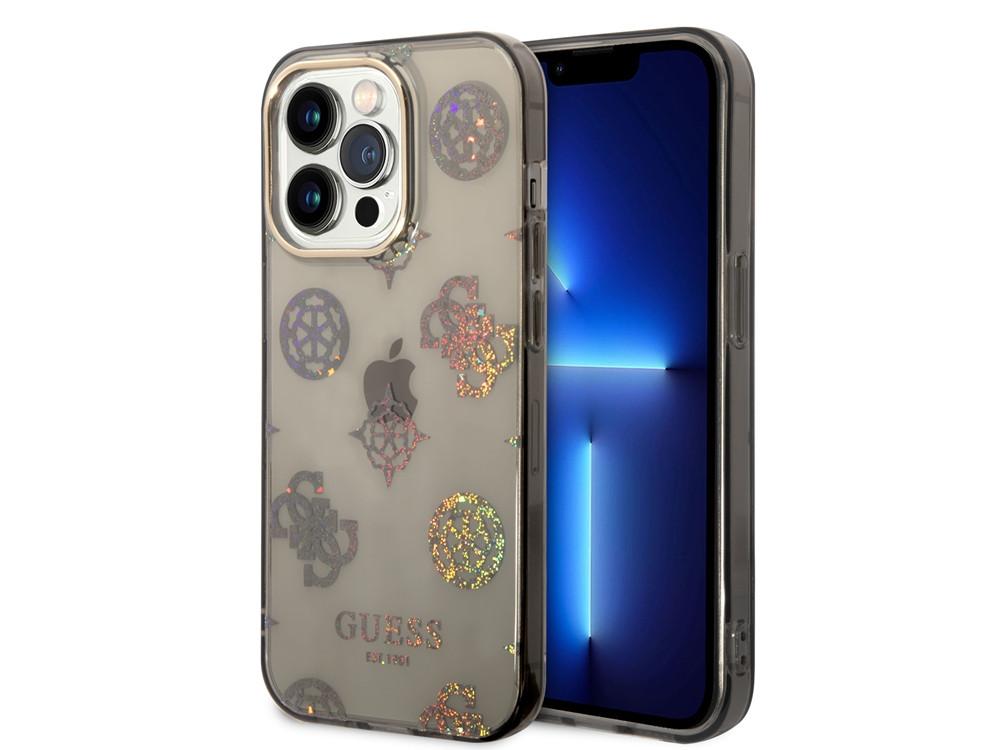 GUESS  Hülle Apple iPhone 14 Pro TPU Peony 
