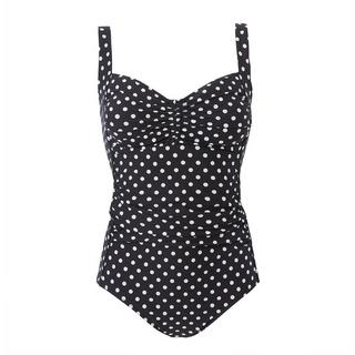 La Redoute Collections Maillot de bain 1 pièce triangle à pois  