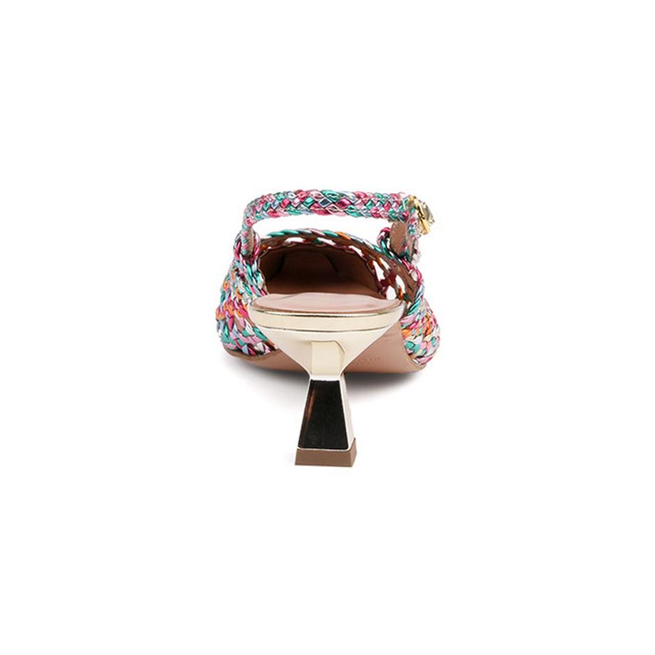 Konstantin Starke Perla Gewebte Slingback Pumps  