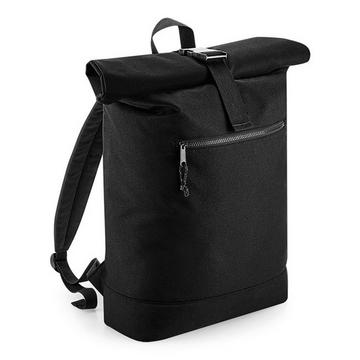 Rucksack, mit gerolltem Top, recycelt