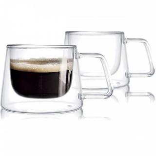 Aulica TASSES A THE DROITE DOUBLE PAROI - LOT DE 2  