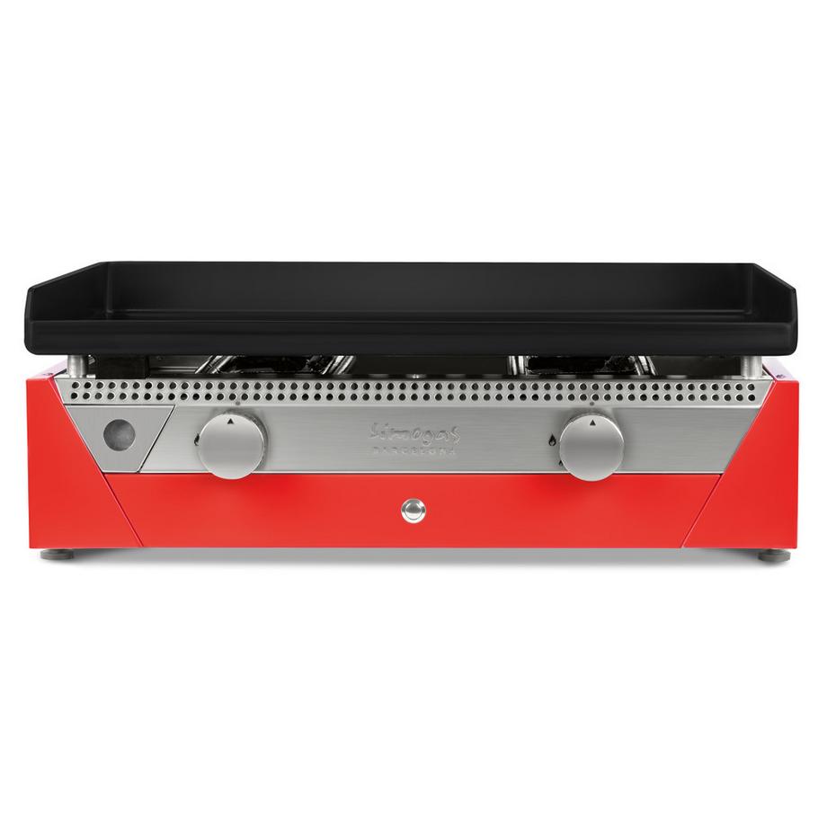 Simogas Plancha Gaz Rainbow, plaque acier, 70x40 cm  