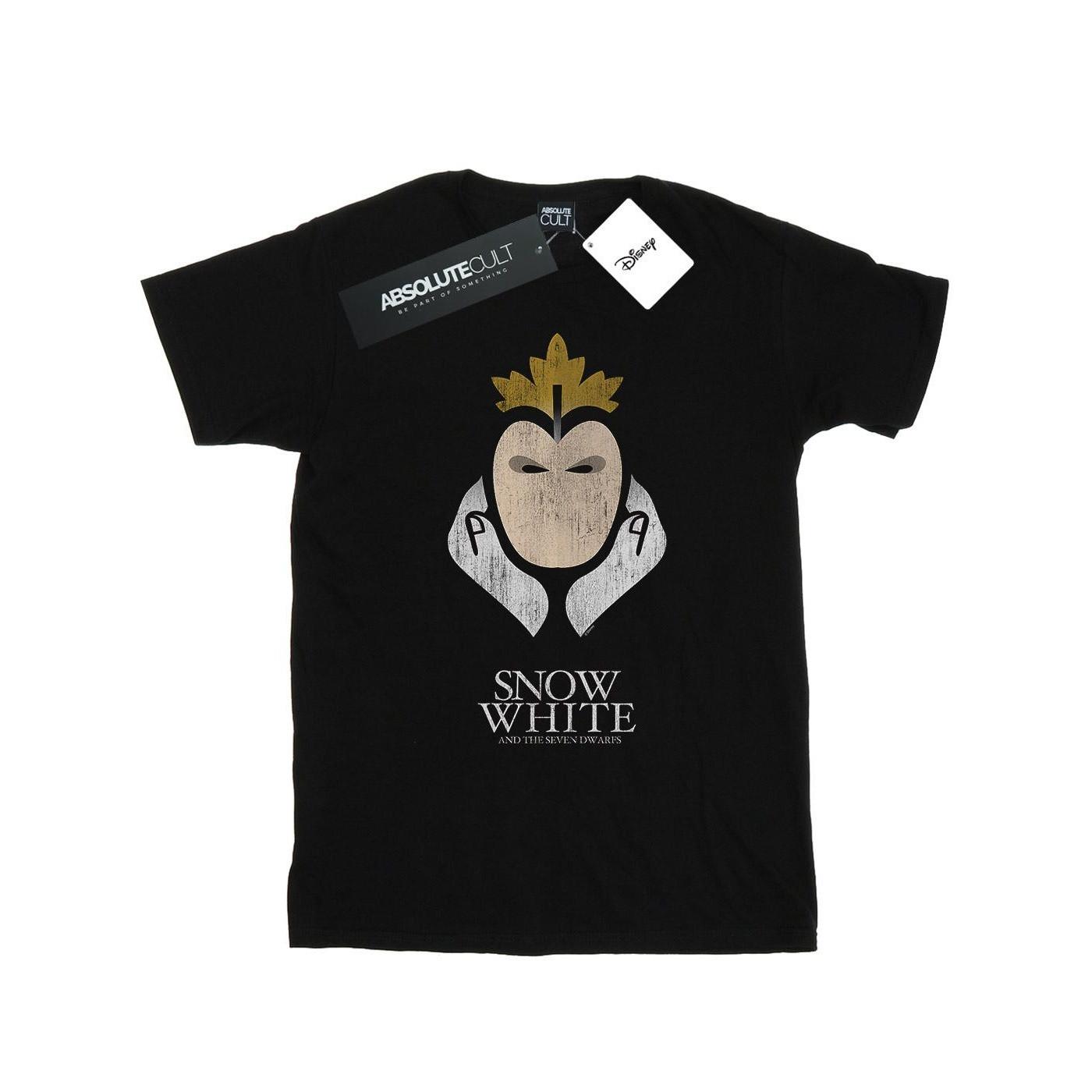 Image of Snow White Hidden Illusion Tshirt Herren Schwarz M