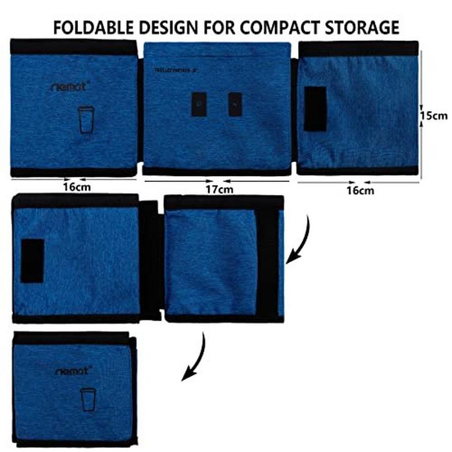 Only-bags.store Portabicchieri da Viaggio per Bagagli Mani Libere  