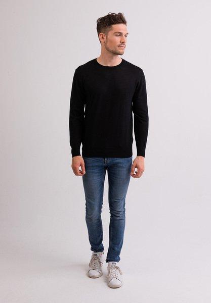 CASH-MERE.CH  Kaschmir Rundhals Pullover 