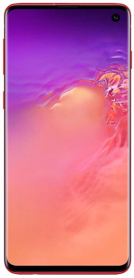 SAMSUNG  Ricondizionato Samsung Galaxy S10 128 GB Cardinal Red - Ottimo 