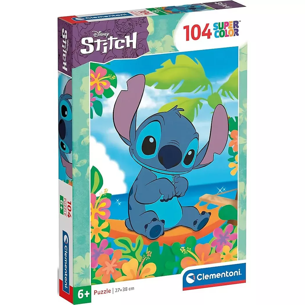 Clementoni Supercolor Stitch Puzzlespiel 104 Stück(e) Cartoons