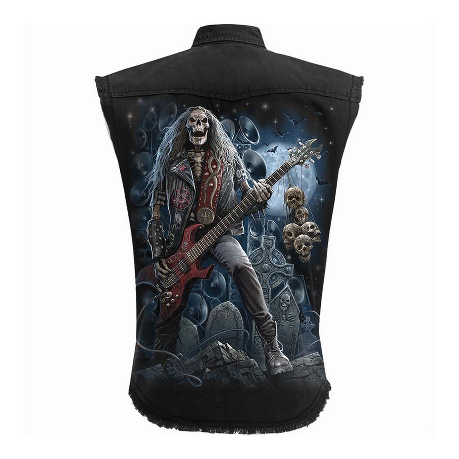 Spiral  Chemise Sans Manches Motiftyle Imprimé Au Dos 