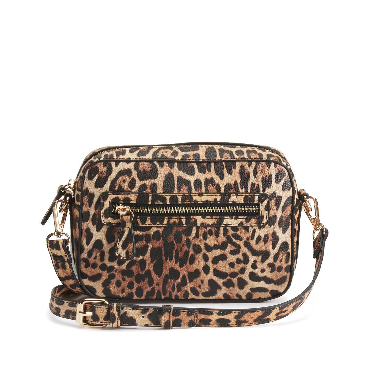 La Redoute Collections  Handtasche mit Leoprint 