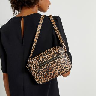 La Redoute Collections  Handtasche mit Leoprint 