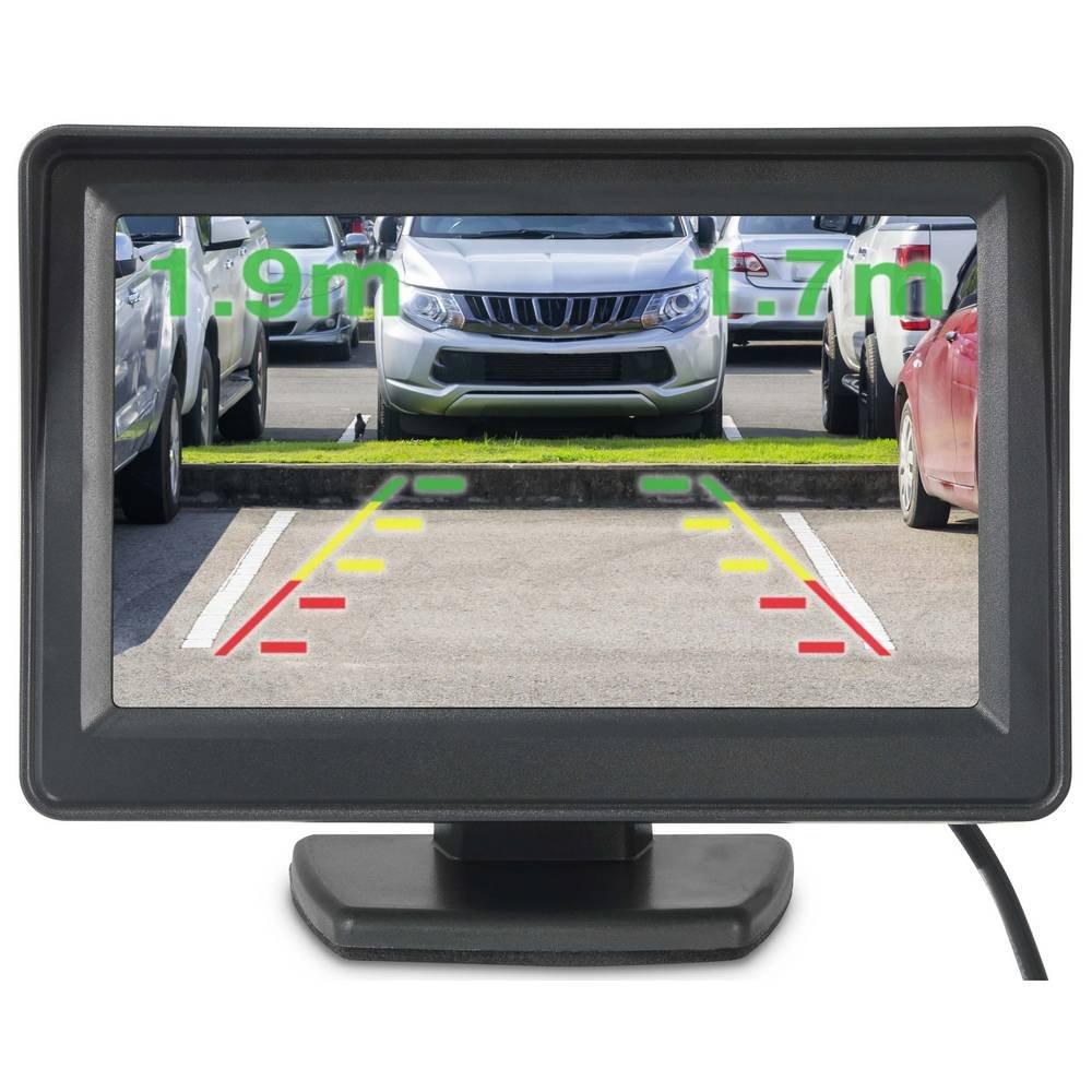 Renkforce  SB505 Sistema video di retromarcia senza fili Linee di guida e distanza Portatarga 