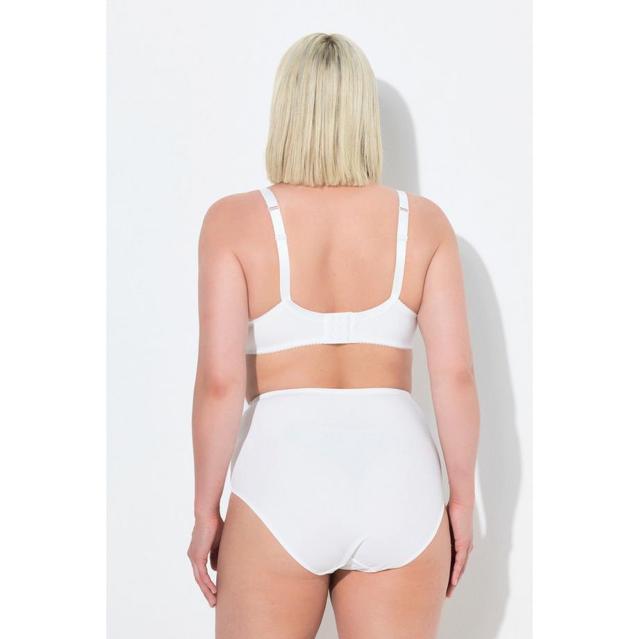 Ulla Popken Soutien-gorge à armatures Jacquard Bordure Dentelle  