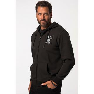 JP1880  Hoodie-Jacke, Sweat, Prints, Kapuze 