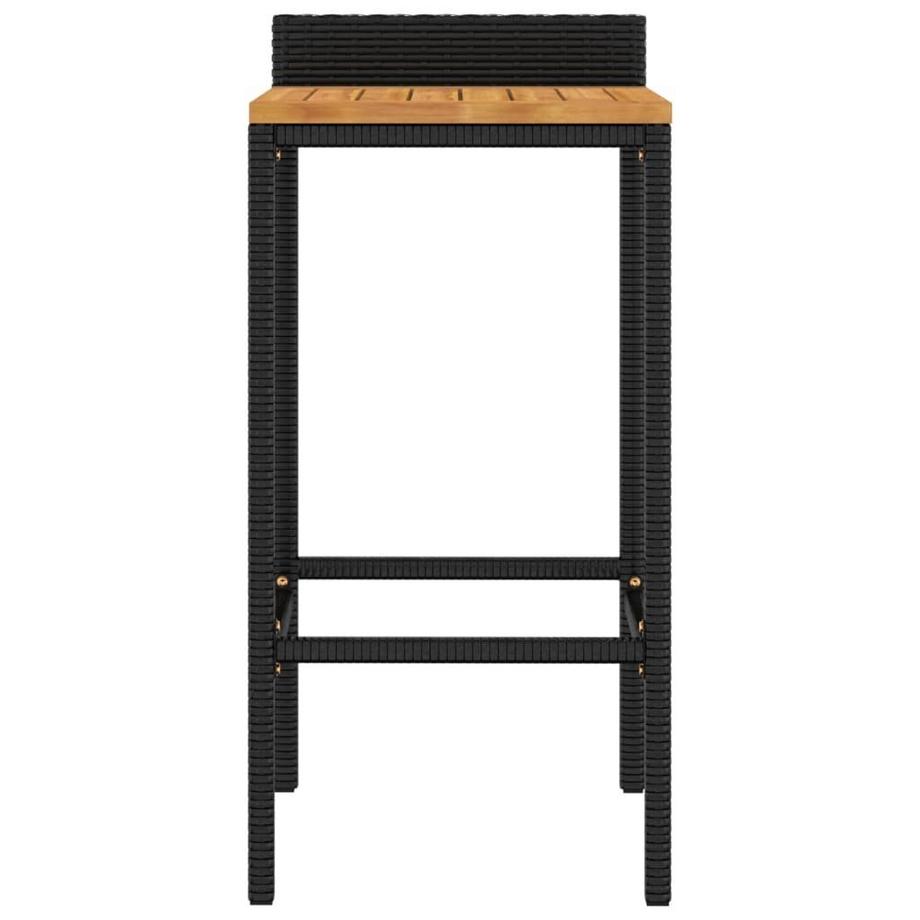 VidaXL Tabouret de bar rotin synthétique  