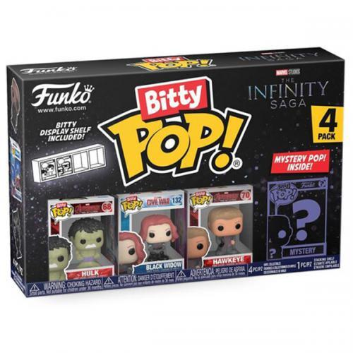 Funko  Funko Bitty POP! 4 Pack The Infinity Saga: Hulk 