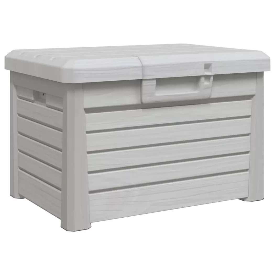 VidaXL - Boîte à coussins polypropylène, One Size, Gris