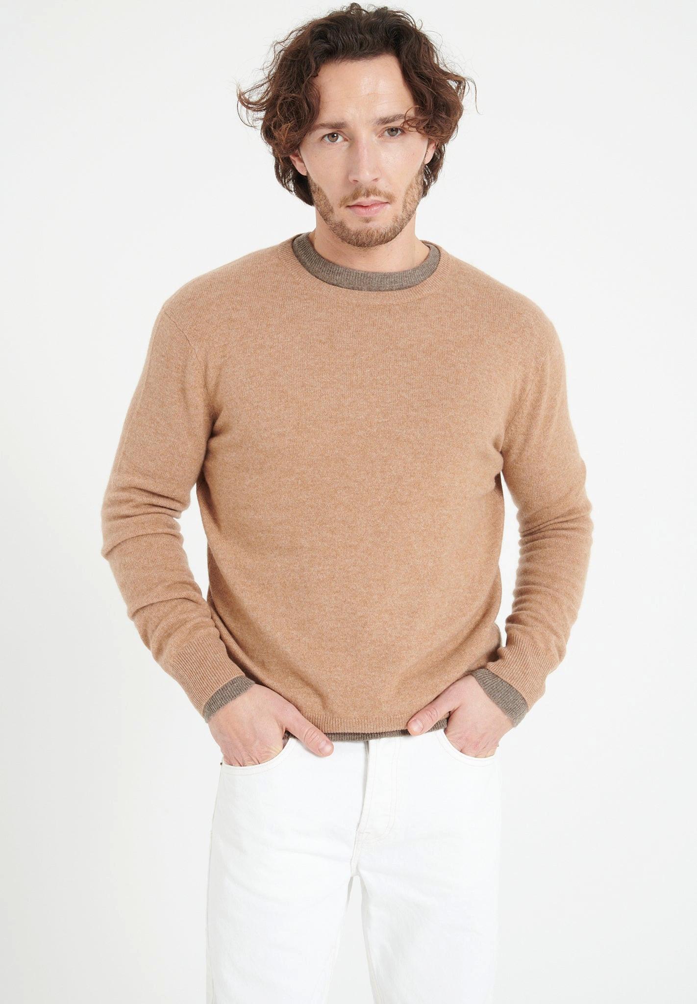 Studio Cashmere8  LUKE 2 Pullover mit Rundhalsausschnitt - 100% Kaschmir 