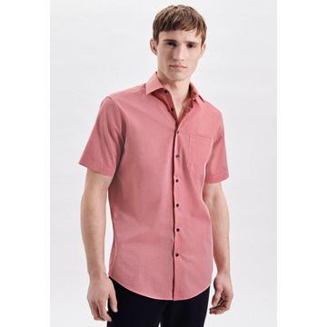 Business Hemd Regular Fit Kurzarm Uni