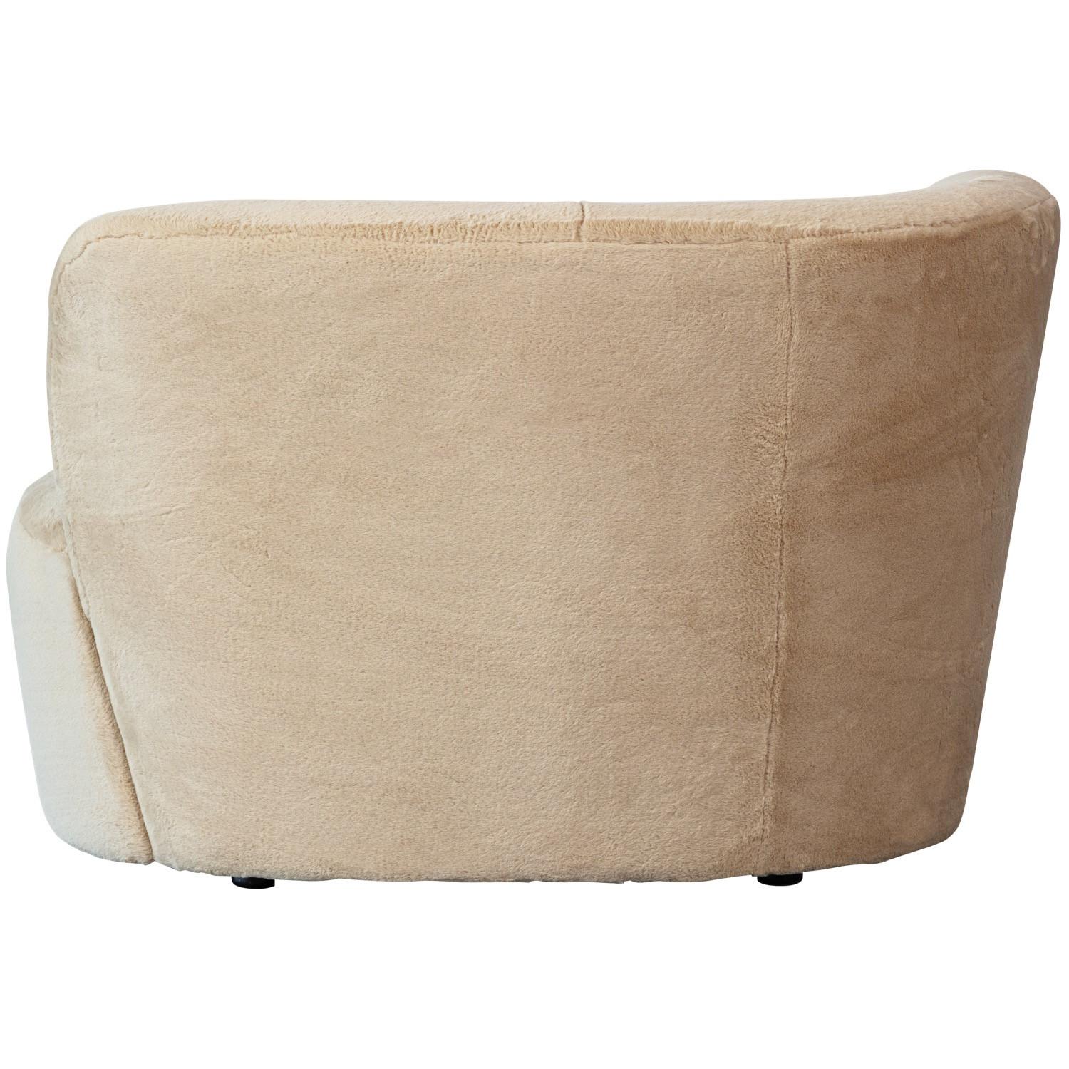 mutoni Canapé Stone gauche tissu tissé naturel 112  