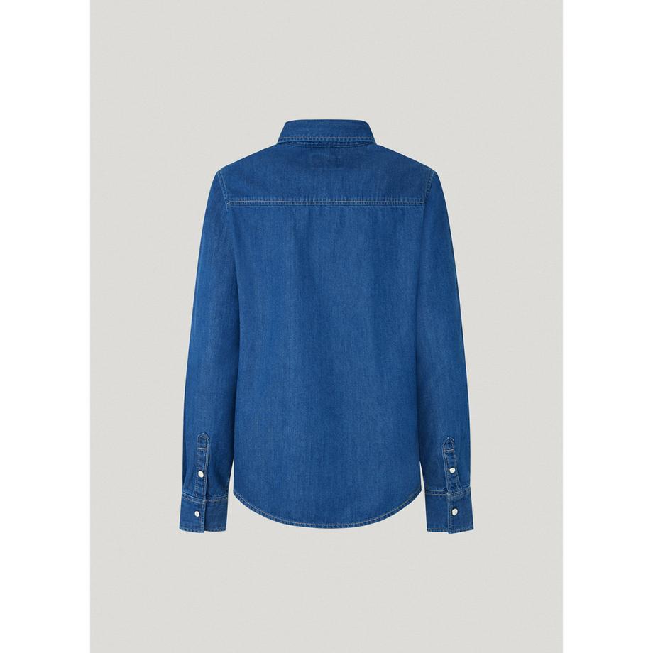 Pepe Jeans London Daen Regular Fit Camicia in Denim  