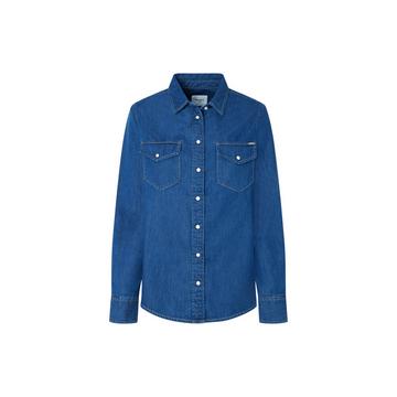 camicia da in denim regular