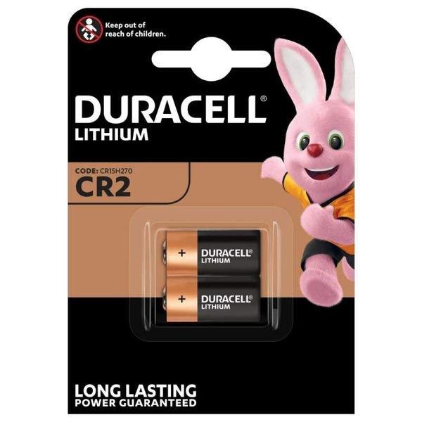 Image of DURACELL DURACELL Batterie Lithium CR15H270 CR2, 3V 2 Stück - CR2