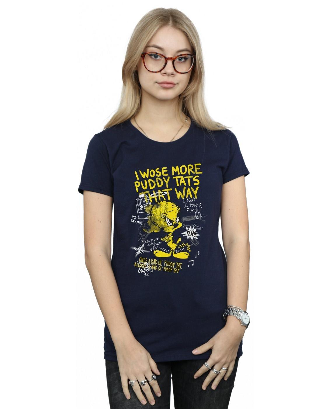 LOONEY TUNES  Tshirt MORE PUDDY TATS 