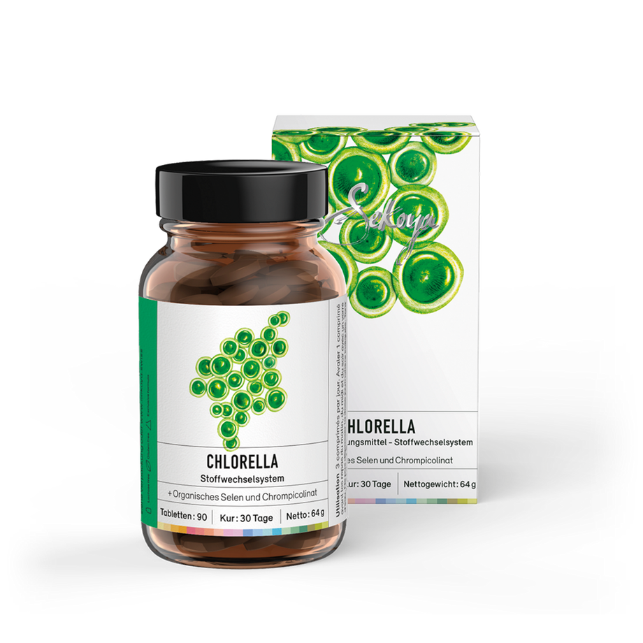 Sekoya Swiss  Chlorella | Entgiftet den Körper 