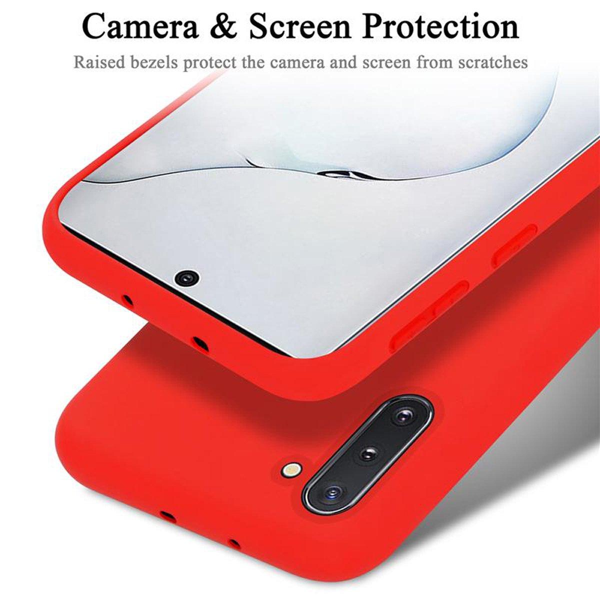 Cadorabo  Housse compatible avec Samsung Galaxy NOTE 10 - Coque de protection en silicone TPU flexible 