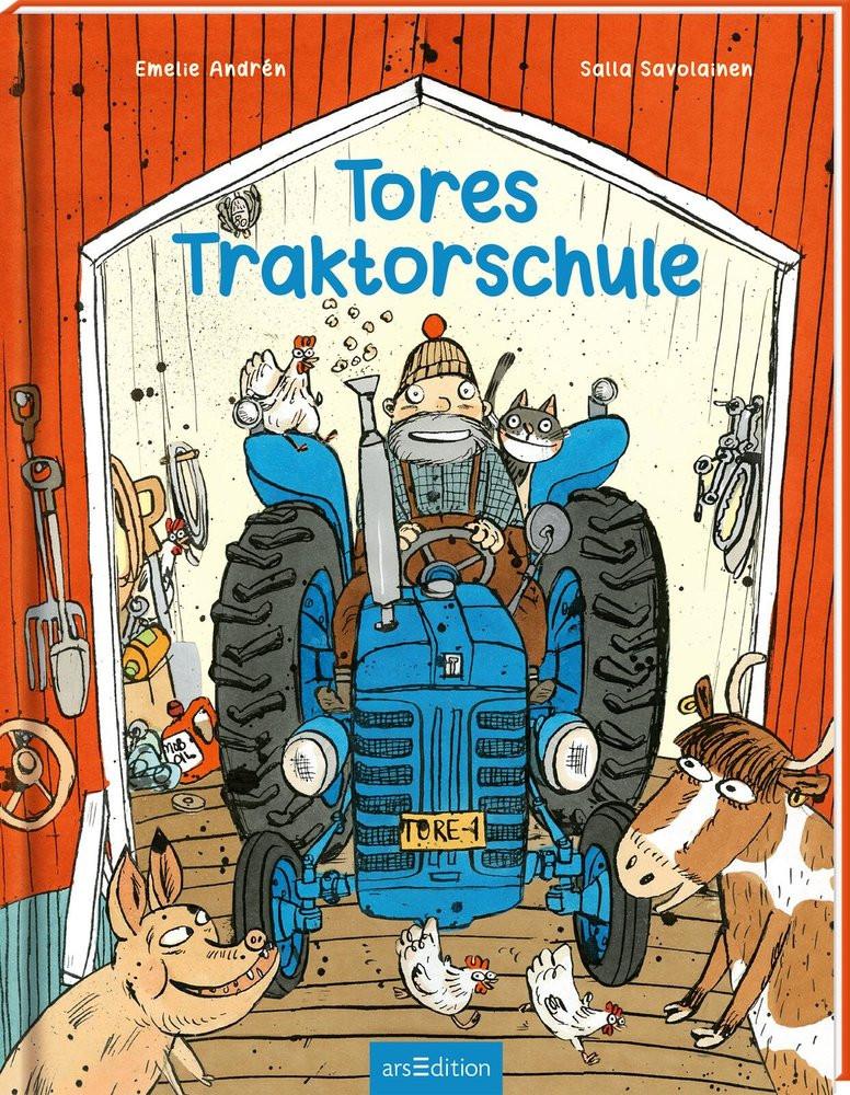 Tores Traktorschule Andrén, Emelie; Savolainen, Salla (Illustrationen); Könnecke, Ole (Übersetzung) Couverture rigide 