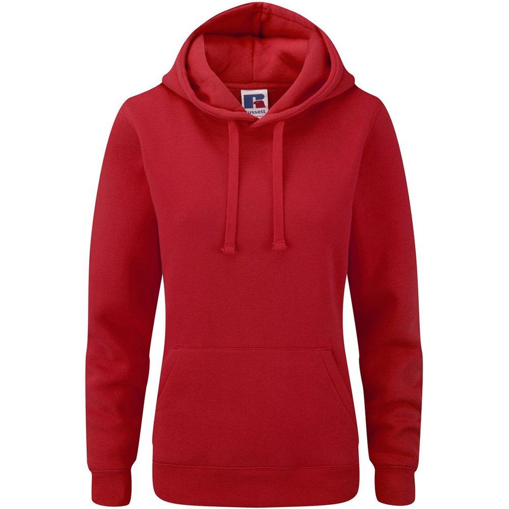 Image of Premium Authentisches Kapuzenpullover Damen Rot Bunt S