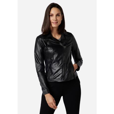 RICANO  Veste en cuir  Sally, style biker 