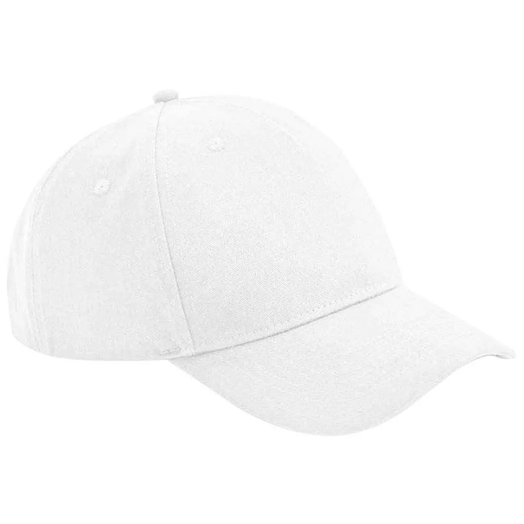 Beechfield - BaseballMütze, für Herren, Weiss, One Size
