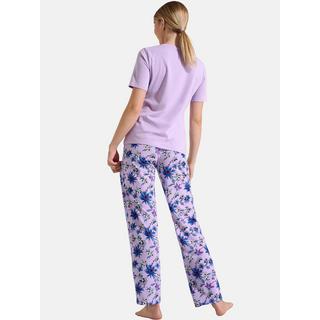 Lisca  Pyjama pantalon t-shirt manches courtes Flowers 