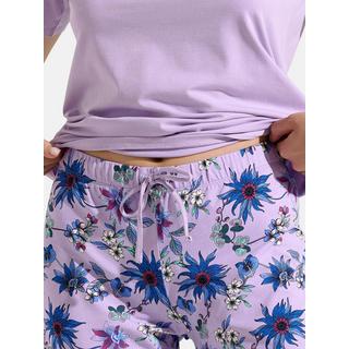 Lisca  Pyjama pantalon t-shirt manches courtes Flowers 